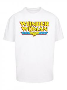 Футболка F4NT4STIC Wonder Woman Text Logo, белый