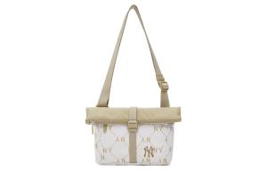 Сумка Хобо На Плечо Почтальон Через Плечо Молния Женская Айвори MLB