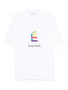 Футболка Rainbow E Études Studio, белый