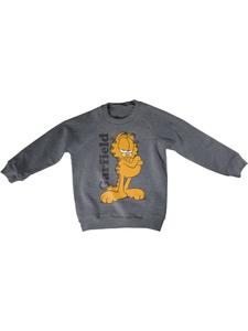 Детская толстовка серого цвета Garfield