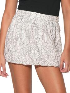 Кружевная мини-юбка Marta Walter Baker, цвет White Multicolor