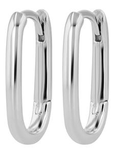 Adeliás Женские серьги - серьги-кольца из серебра 925 пробы