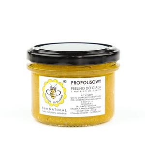 Натуральный пилинг для тела с прополисом, 200г Honey Mydlarnia, Miodowa Mydlarnia