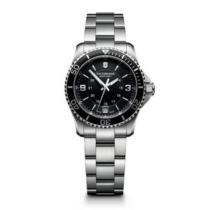 Victorinox Swiss Army Maverick Small Quartz Black Dial Steel женские часы 241701