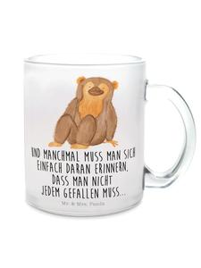 Кружка Обезьянка с надписью на прозрачном фоне Mr. & Mrs. Panda