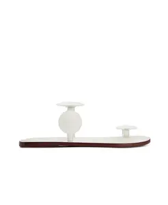 Бернардо New Moon сандалии с кольцом на пальце Bernardo Footwear, белый