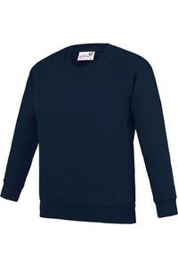 Толстовка AWDis Academy Raglan, темно-синий