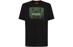 Футболка мужская черная SS22 HUGO BOSS