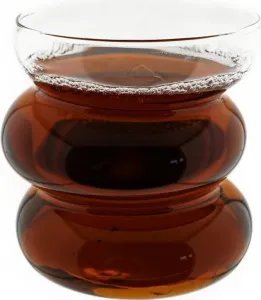 Набор из 12 стаканов для питья с пузырьковым дизайном, прозрачные стаканы для воды, 450 мл, термостойкие Almina