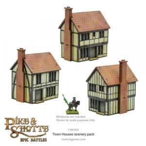 Фигурки Pike & Shotte Epic Battles – Town Houses Scenery Pack Warlord Games