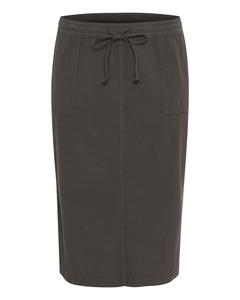 Юбка KAFFE CURVE KC Nana, темно-серый