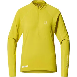 L.I.M Tempo Trail Halfzip Haglöfs женский флис, жёлтый