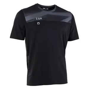 Джерси эндуро с коротким рукавом ION 47252 Traze amp, черный