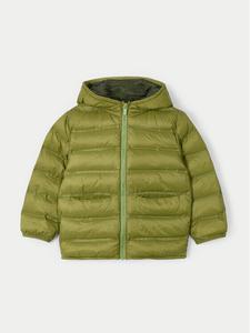 Пуховик стандартного кроя Mayoral, зеленый