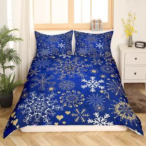 Erosebridal Комплект постельного белья с новогодним принтом для детей, Multi 17