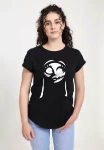 Футболка с принтом "кошмар перед рождеством" с изображением салли. Henry Tiger, Black