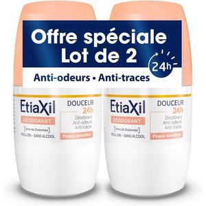 Нежный дезодорант 48ч шариковый 50мл - Упаковка из 2 шт Etiaxil