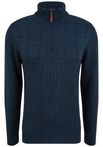 Вязаный кардиган BLEND Oteros, темно-синий