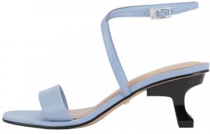 CHARLES&KEITH Маленькие сандалии CK на ремешке 6,1 см женские черные/голубые/голубые — голубые голубые, цвет Light Blue Light Blue