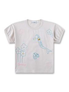 Футболка бежевого цвета Sanetta