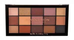 Тени для век, Reloaded 16 5г Makeup Revolution, London, коричневый