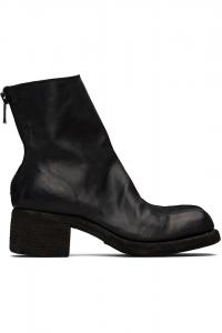 Guidi Черные ботинки 9086