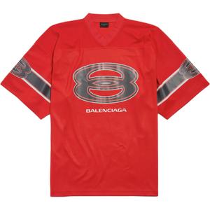 Топ для американского футбола Balenciaga, красный