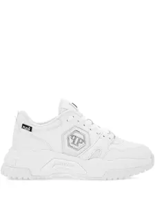 Кроссовки New Predator с логотипом Philipp Plein, белый