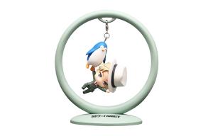 FURYU Фигурки Anya Forger & Loid Forger & Yor Forger Trapeze SPY X FAMILY Green Chibi 12 см