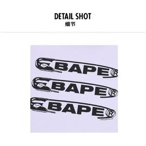 Футболка с принтом логотипа A BATHING APE, белый