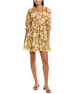 Платье мини Maison Maar, желтый