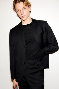 Куртка облегающего кроя H&M, черный