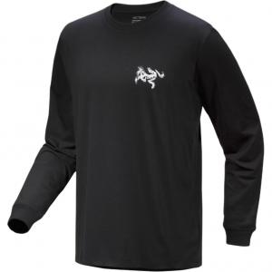 Футболка Kragg мужская Arcteryx, черно-белый