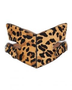 Перекрещенный пояс Alaïa, цвет Brun Sepia