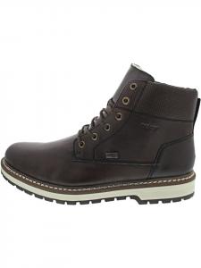 Rieker Коричневые ботильоны на шнуровке