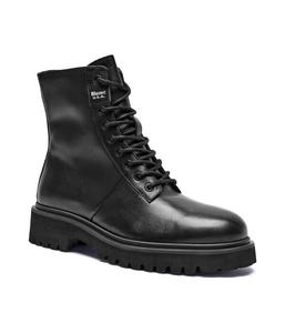 Ботинки мужские Blauer Бакстон кожаные высокие, черный