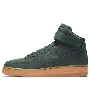 Кроссовки air force 1 high 07 lv8 замша Nike, зеленый