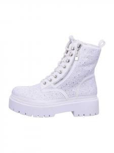 La Strada Белые ботинки на шнуровке