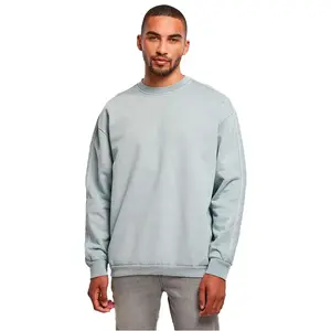 Толстовка Urban Classics Heavy Terry Garment Dye, синий