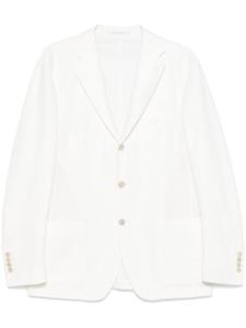 Фактурный блейзер Eleventy, белый