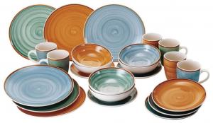 Комбинированный сервизовый набор Magnifica (24 предмета), на 6 персон, керамика Van Well