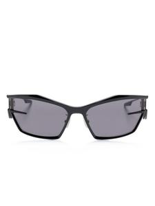 Givenchy Eyewear солнцезащитные очки-маска, черный