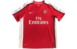 Футбольная майка мужская красная Nike, красный