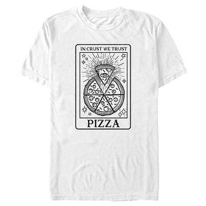 Футболка с принтом Big & tall in crust we trust pizza card Unbranded
