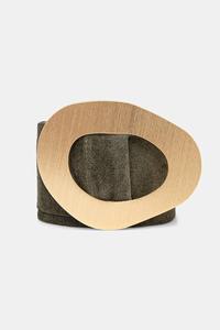 Ремень замшевый Answear.Lab, зеленый