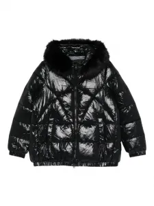 Стеганая куртка Backsie Geox, черный