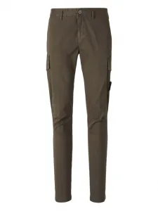Брюки карго Stone Island, зеленый