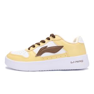 LINING Женские кеды Pontoon Boats низкие желтые/коричневые