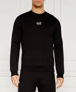 Толстовка Regular fit Ea7, черный