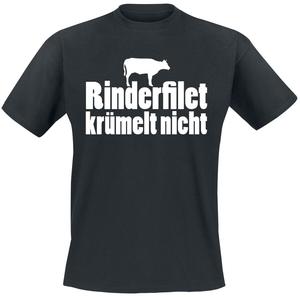 Футболка Food Rinderfilet krümelt nicht, черный